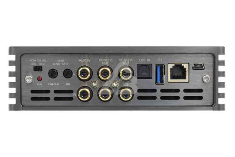 Усилитель для Андроид магнитолы 4-канальный + процессор Musway M4+