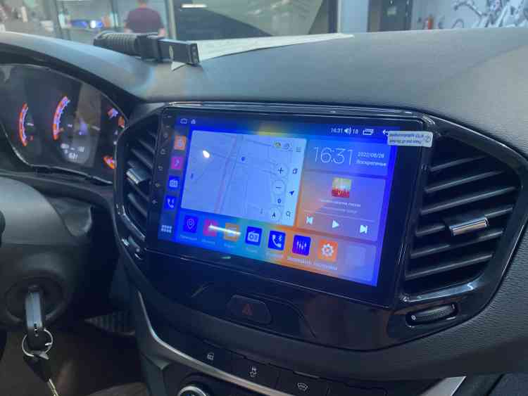 Установка магнитолы Андроид на Lada Vesta