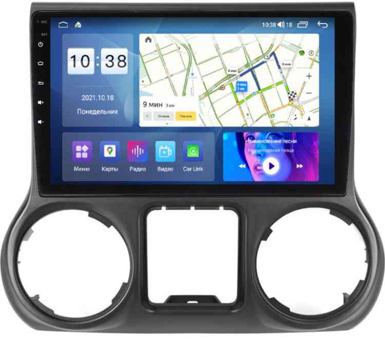 Магнитола для Jeep Wrangler 2015-2016 Teyes на Андроид 10.0 099 CC3