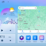 Магнитола для Toyota Land Cruiser Prado 150 2009-2013 авто с 3 кам. Parafar на Андроид 13.0 PF065LUX4RN2K