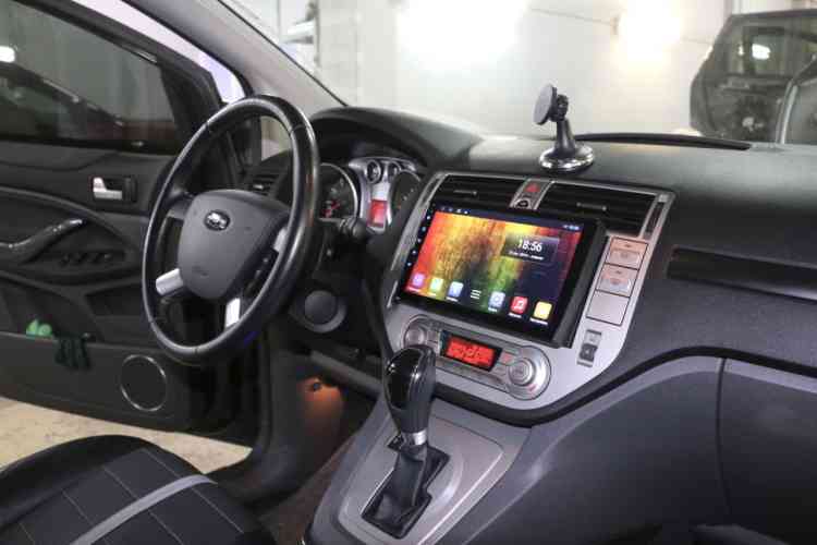Установка магнитолы Андроид на Ford Kuga 2011