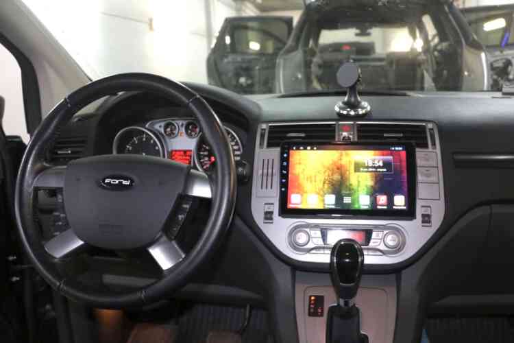 Установка магнитолы Андроид на Ford Kuga 2011