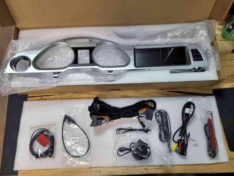 Магнитола для Audi A6 2010-2011 Parafar экран 8.8" разрешение 1280*480 на Android 13.0 PF7943QPD3GT2