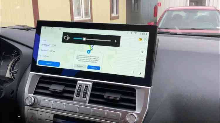 Монитор Android для Toyota Land Cruiser Prado 2017+ RDL-Prado