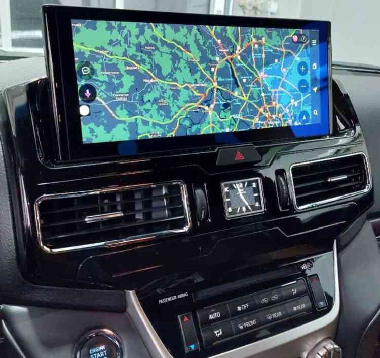 Монитор 12.3" для Toyota Land Cruiser 200 2016-2021 без отдельного экрана климата - Радиола RDL-LC200-High на Андроид 13, Carplay, SIM-слот, 8ГБ-64ГБ