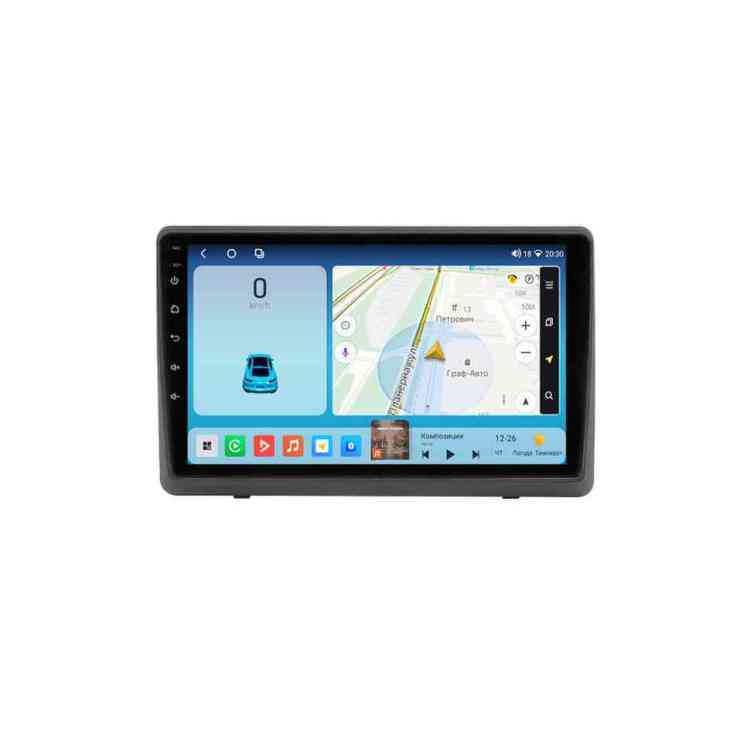 Магнитола для Nissan NV400 / Renault Master / Opel Movano 2019+ Parafar на Андроид 14.0 PF443LUX1KHD