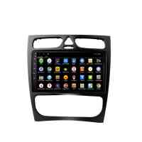 Магнитола для Mercedes-Benz C 2002-2004/CLK 2002-2006 W203/W209 Parafar (cо встроенным модулем для подключения камер 360) на Андроид 13 PF205XHD360