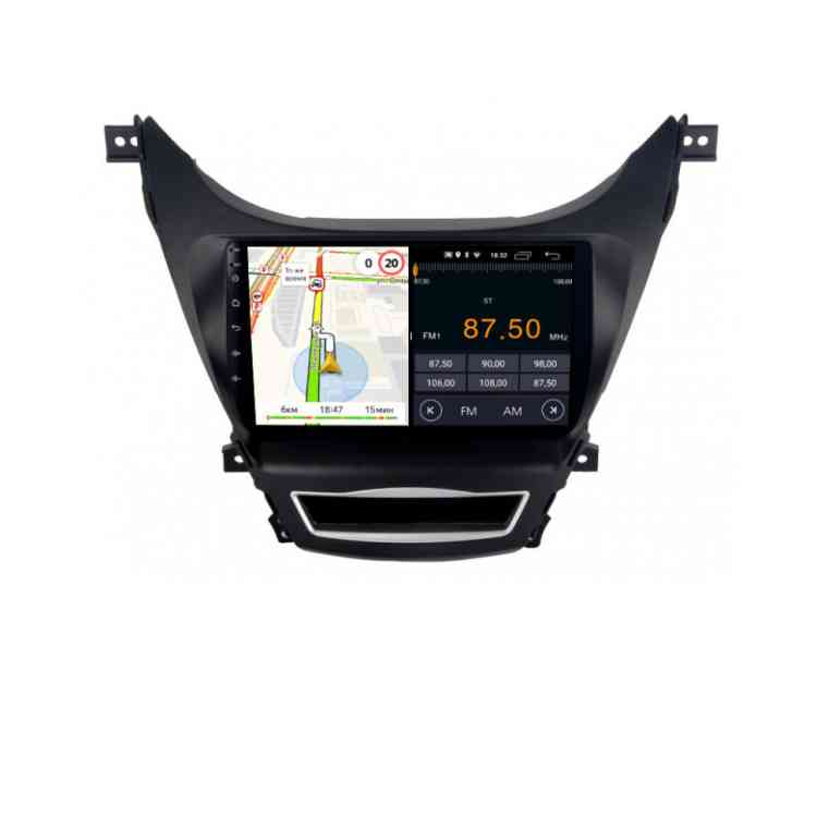 Магнитола для Hyundai Elantra 2011-2013 Parafar на Андроид 12.0 PF360RGu