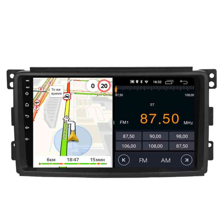 Магнитола для Mercedes-Benz Smart 2005-2010 Teyes на Андроид 10.0 207 CC3