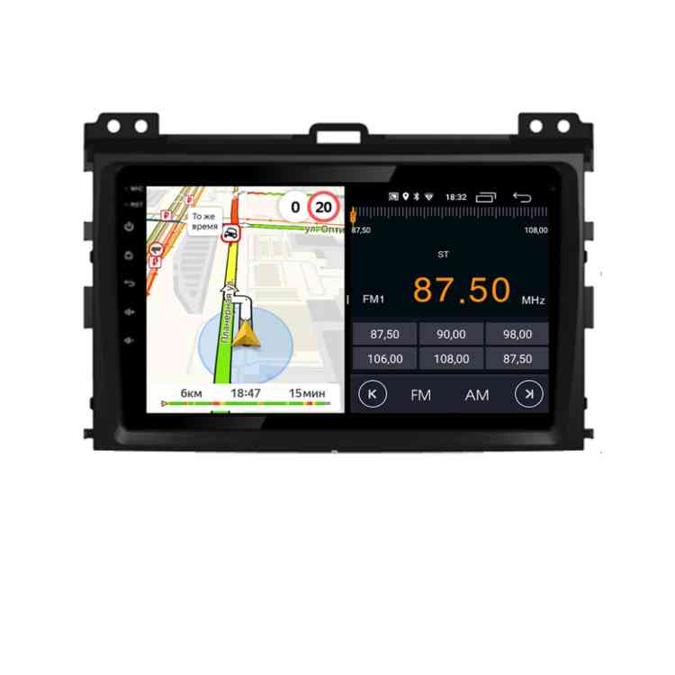 Магнитола для Toyota Land Cruiser Prado 120 2002-2009 Parafar на Андроид 14.0 PF456THD Магнитола для Toyota Land Cruiser Prado 120 2002-2009 Parafar на Андроид 14.0 PF456THD