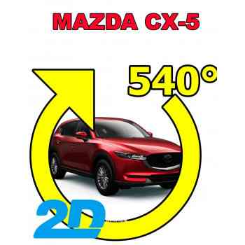 Штатная 2D система кругового обзора Spark-BDV-540-R-MZD для Mazda CX-5