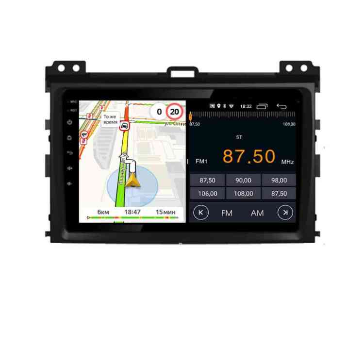 Магнитола для Toyota Land Cruiser Prado 120 2002-2009 Parafar на Андроид 14.0 PF456KHD Магнитола для Toyota Land Cruiser Prado 120 2002-2009 Parafar на Андроид 14.0 PF456KHD