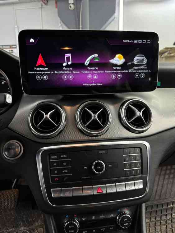 Монитор Android 12,3" для Mercedes-Benz A/B/C/CLA/CLS/GLA/GLC/G/V260/X-Класс 2014-2019 NTG 5.0/5.1 RDL-7715