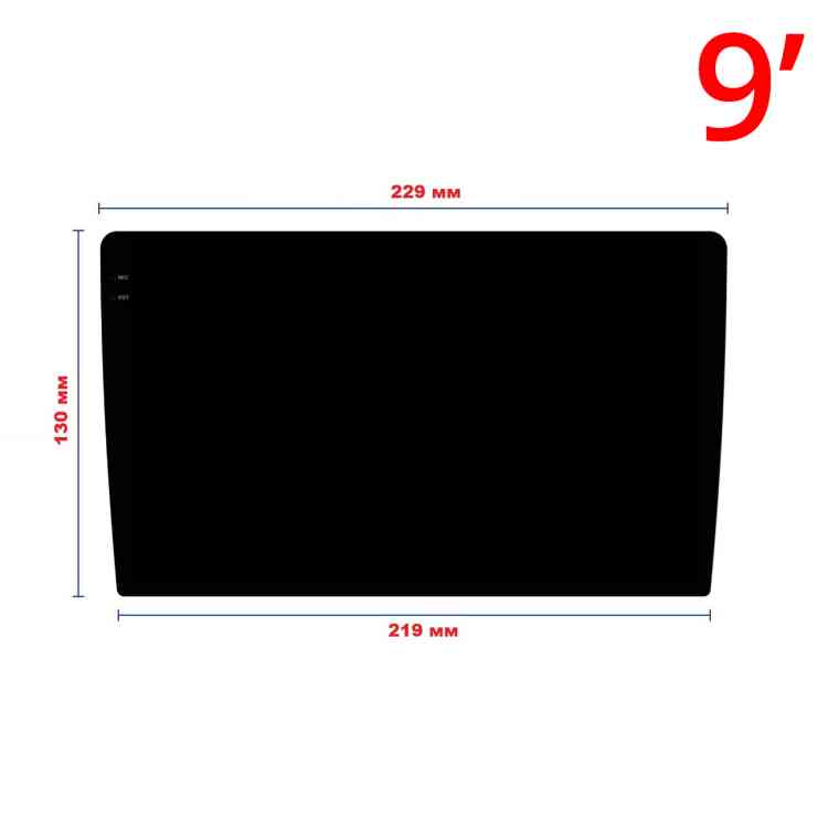 Автомагнитола RedPower 850 Crystal PROmax 16/512 Гб 9' 10' дюймов