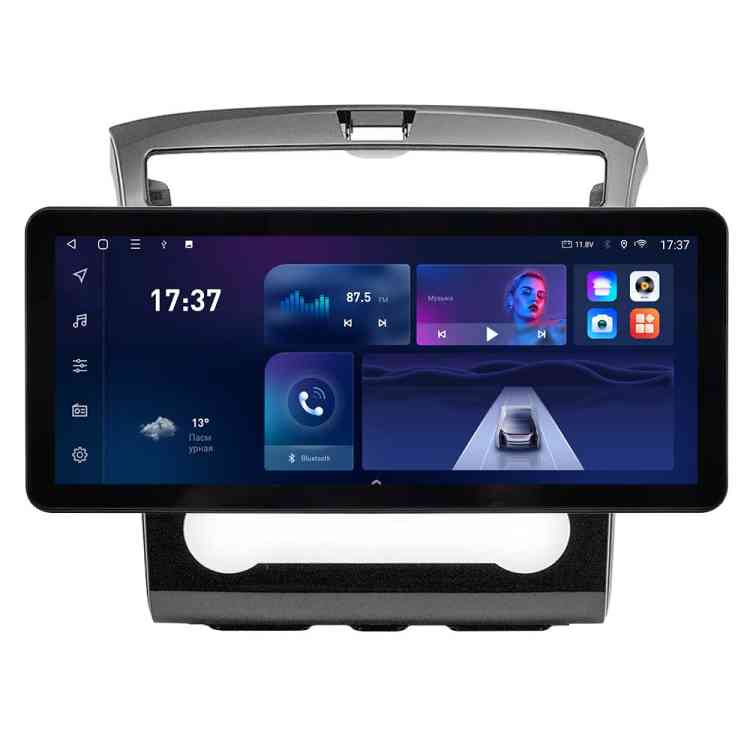 Магнитола для Hyundai Tucson 4 / IX35 2021-2023 кондиционер Parafar NEO в стиле AUDI на Андроид 10.0 PF427LUX1NRGAm