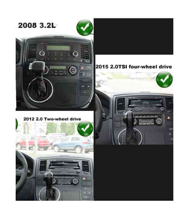 Магнитола для Volkswagen Multivan 2003-2015 Parafar на Андроид 10.0 PF051LUX1Lite