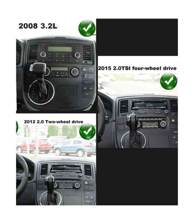 Магнитола для Volkswagen Multivan 2003-2015 Parafar на Андроид 10.0 PF051LUX1Lite