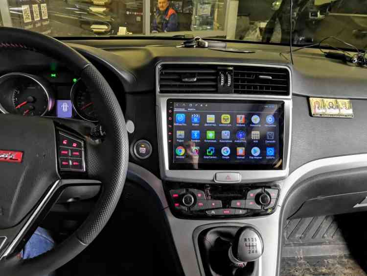 Установка магнитолы Андроид на Haval H6