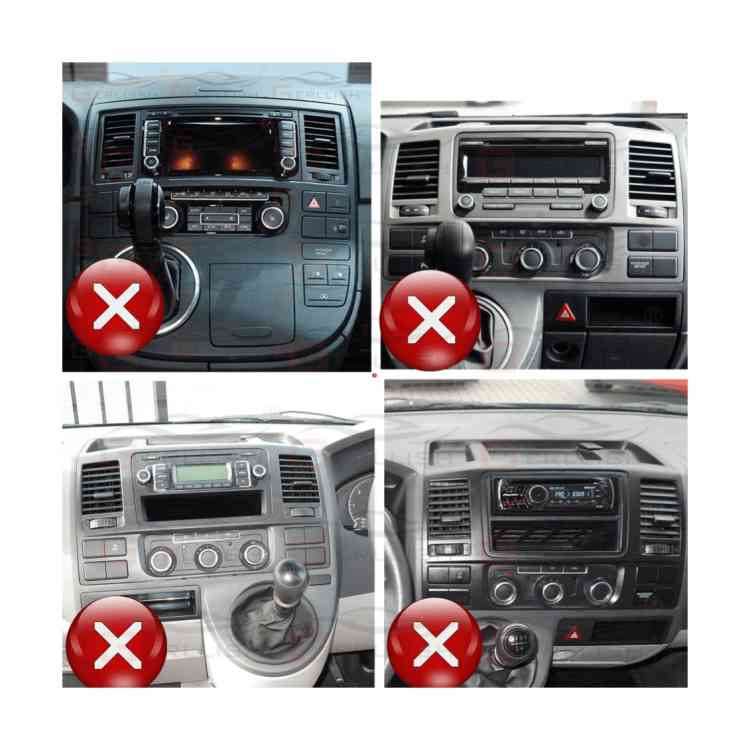 Магнитола для Volkswagen Multivan 2003-2015 Parafar на Андроид 13.0 PF051LUX1FHD