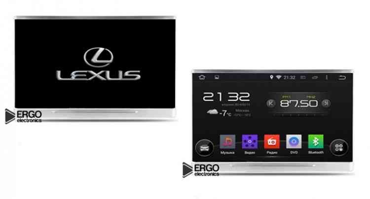 Навесной монитор 11" ERGO ER11LA на Android для Lexus/Toyota