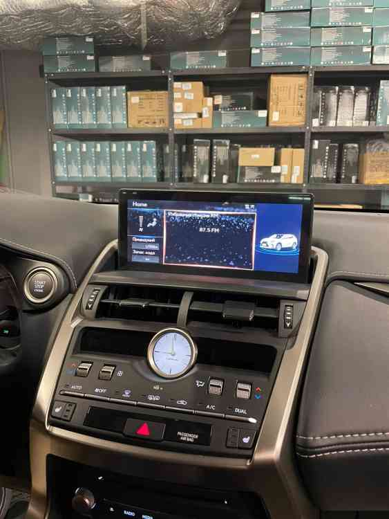 Установка магнитолы Андроид на Lexus NX 2021
