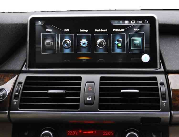 Монитор 10.25" для BMW X5 E70 , X6 E71 2006-2010 CСC - КарМедиа XN-B1001-Q6 на Андроид 13, SIM-слот, 4ГБ-64ГБ