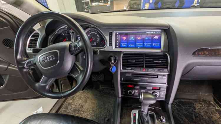 Магнитола для Audi Q7 2006-2009 2G Parafar экран 10.25" дюймов на Андроид 13.0 PF7944QPDT3