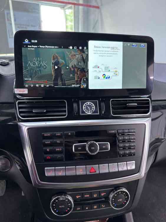 Монитор Android 12,3" для Mercedes-Benz ML/GL-Класс 2012-2016 NTG 4.5/4.7 RDL-7712
