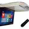 Потолочный Смарт ТВ 22" ERGO ER22AND 1920x1080, Android бежевый