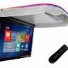 Потолочный Смарт ТВ 22" ERGO ER22AND 1920x1080, Android серый