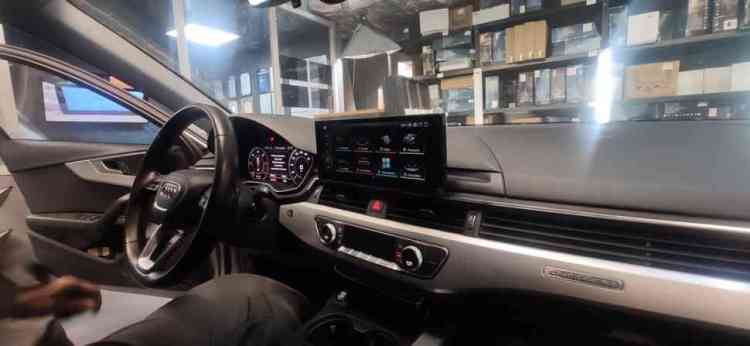 Магнитола для Audi A4L/A5 2017-2019 MIB Parafar экран 10.25" на Андроид 13.0 PF1214FY/1614M