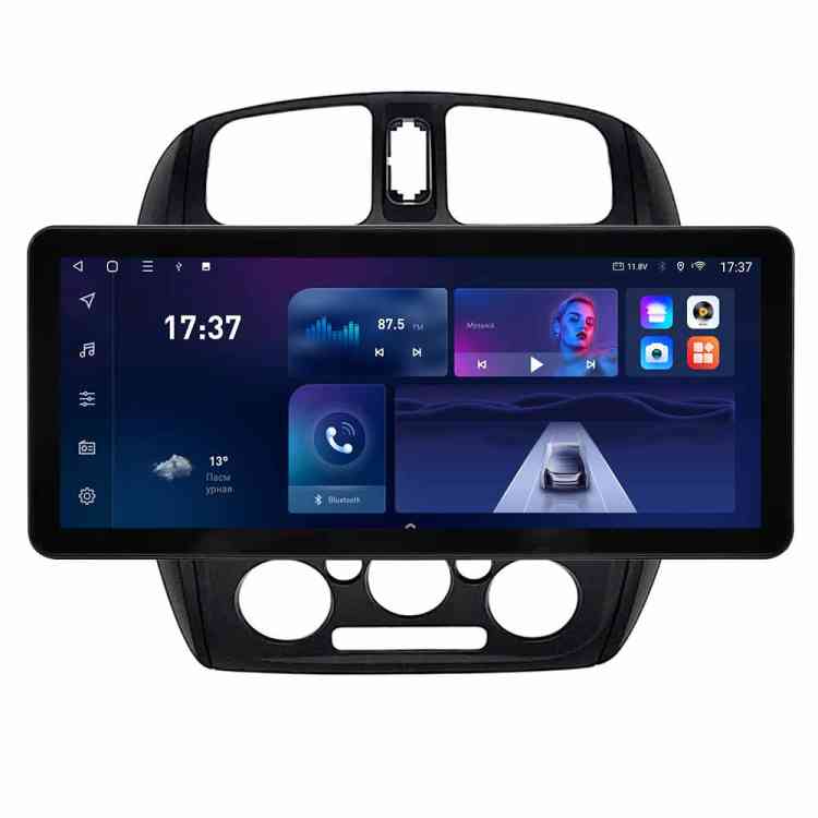 Магнитола для Mazda 323 1998-2003, Premacy 1999-2005 / Haima Freema 2011-2014 / Ford Laser 1998-2007 Parafar Neo в стиле AUDI на Андроид 10.0 PF634T1LUX1NRGAx