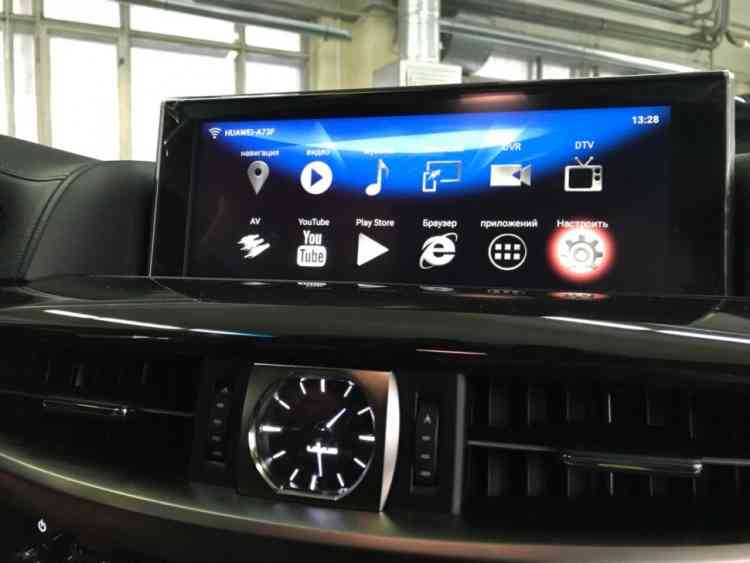 Навигационный блок для Lexus LX/RX 2015-2022 RDL-LEX-H
