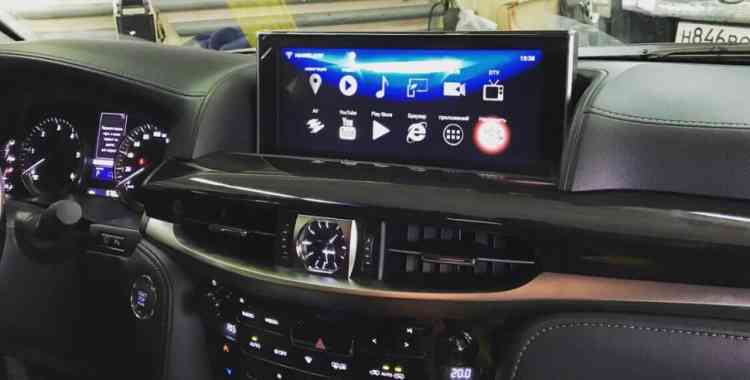 Навигационный блок для Lexus LX/RX 2015-2022 RDL-LEX-H