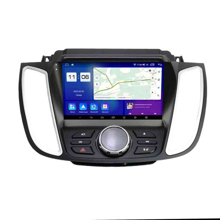 Магнитола для Ford Kuga 2013-2019 для автомобиля без камеры Parafar на Андроид 13.0 PF262-9LUX3RN2K