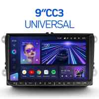 Магнитола Андроид TEYES CC3 VW | 9" | 4/64 универсальная [PQ+ISO]