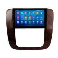 Магнитола для Chevrolet Silverado/Tahoe 2007-2014 дерево Parafar на Андроид 13.0 PF041T1LUX1RNF