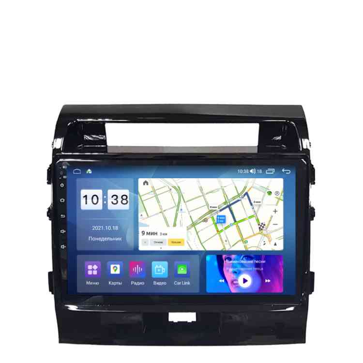 Магнитола для Toyota Land Cruiser 200 2007-2015 Parafar на Андроид 13.0 PF381RN2K