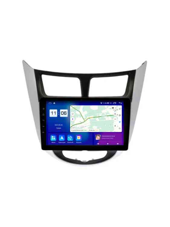 Магнитола для Hyundai Solaris 2010-2016 Parafar на Андроид 12.0 PF067T2RGu
