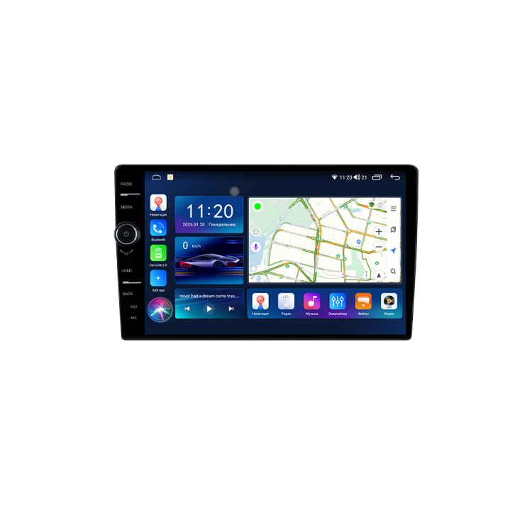 Магнитола для Toyota Corolla 2008-2010 Black Parafar на Андроид 13.0 PF692RNXAV
