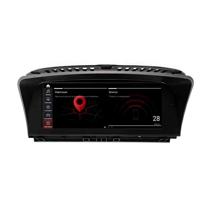 Магнитола для BMW 7 серия кузов E65/E66 2004-2009 ССС с IPS матрицей 8.8"  1280*480 Parafar на Андроид 13.0 PF6207a128/128