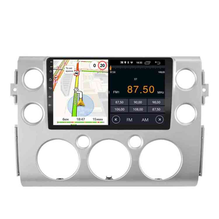 Магнитола для Toyota FJ Cruiser Parafar на Андроид 10.0 PF412TRG Магнитола для Toyota FJ Cruiser Parafar на Андроид 10.0 PF412TRG