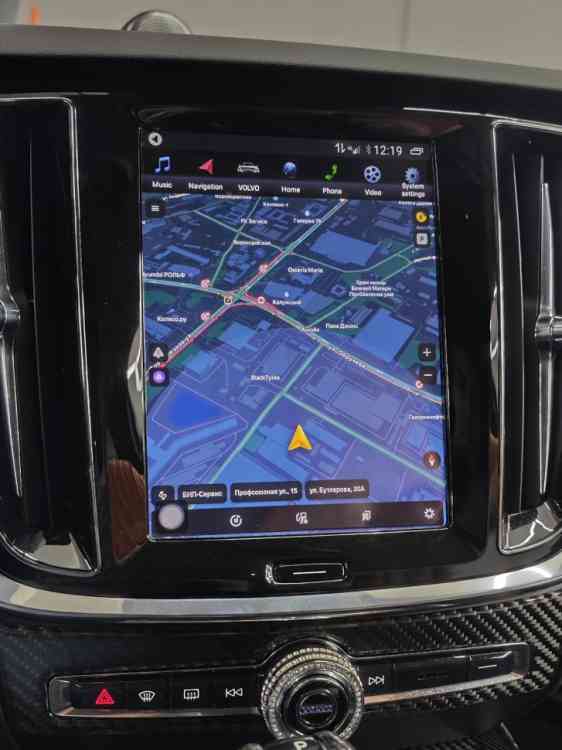 Навигационный блок для Volvo S90/XC60/XC40/V90/XC90 2017+ г.в. 8-128Гб