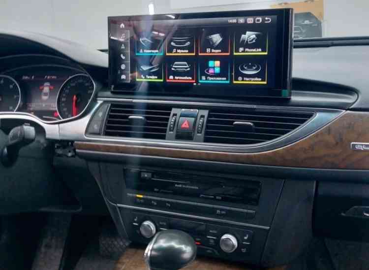 Монитор 12.3" для Audi A6 С7 , A7 4G 2010-2018 - Радиола RDL-8506 Андроид 13, 6ГБ+128ГБ, Carplay, SIM-слот