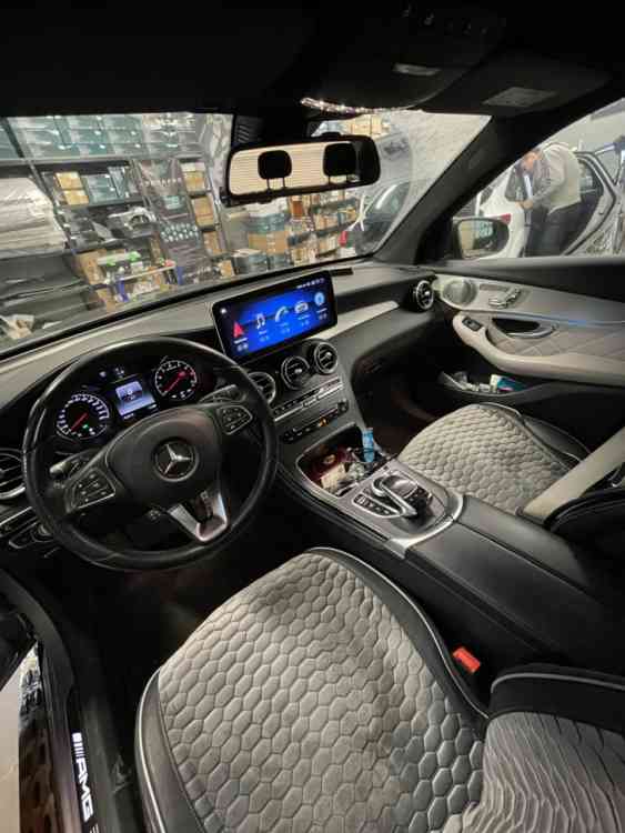 Установка магнитолы Андроид на Mercedes-Benz GLC