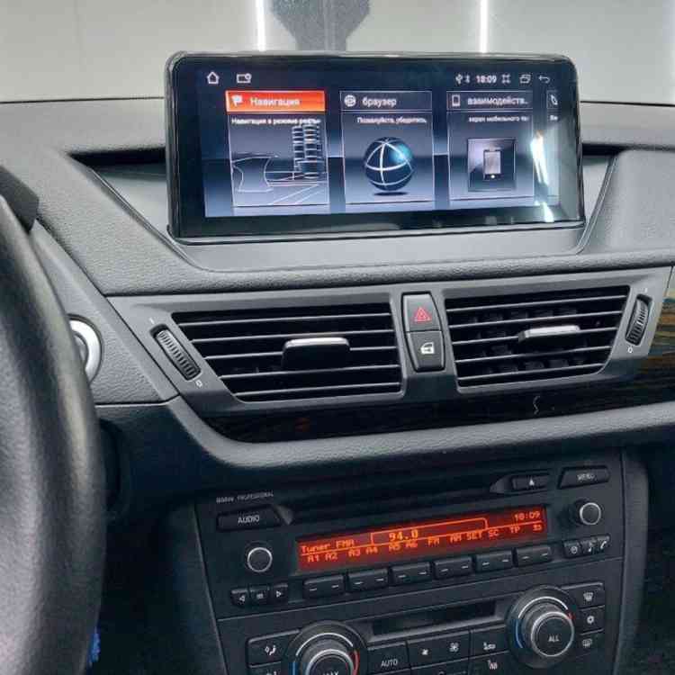 Монитор 10.25" для BMW X1 E84 2009-2015 без штатного экрана - Радиола RDL-6219 Андроид 13, 8ГБ-128ГБ, Carplay, SIM-слот