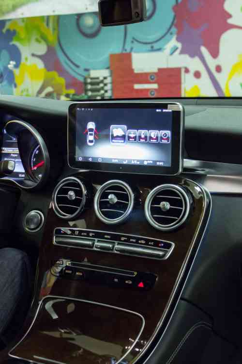 Установка Андроид магнитолы на Mercedes-Benz GLC