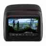 Комплект подголовников со встроенным DVD плеером и LCD монитором 7" ERGO ER703H (Чёрный)