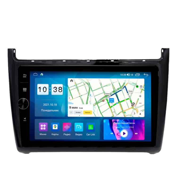 Магнитола для Volkswagen Polo 2009-2020 Parafar на Андроид 13.0 PF968FHDAV