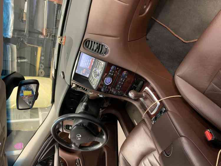 Установка магнитолы Андроид на Infifniti QX50